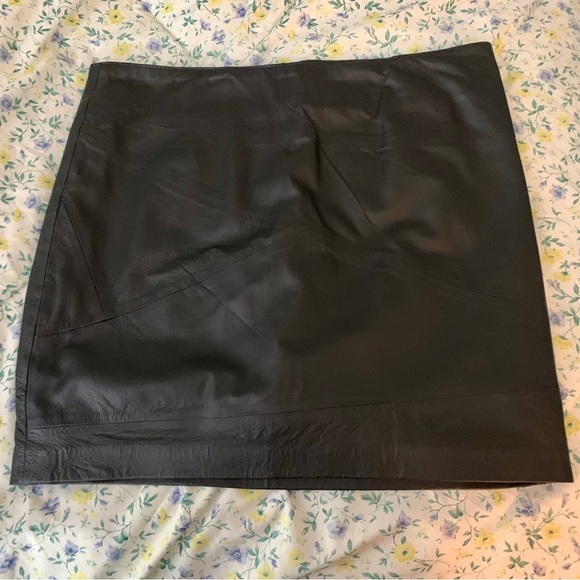 BLANK NYC LEATHER SKIRT, Authentic & Classy, PERFECT Condition, Black, Sze 30 - Picture 4 of 11